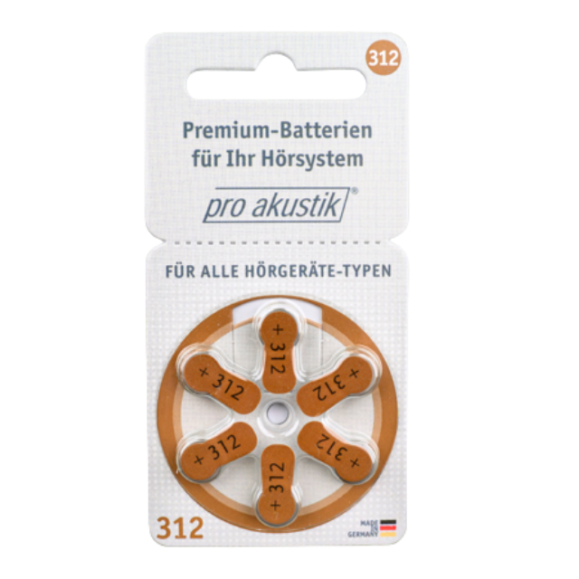 Hörgerätebatterien
