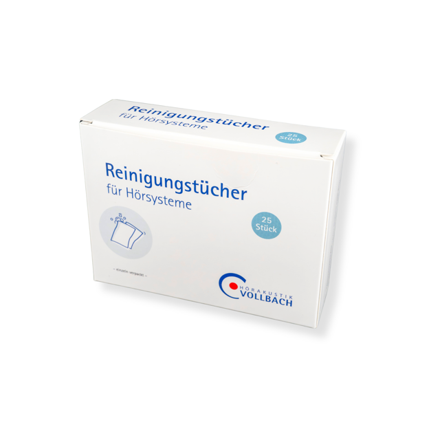 Vollbach Reinigungstücher, 25 Stück, einzeln
