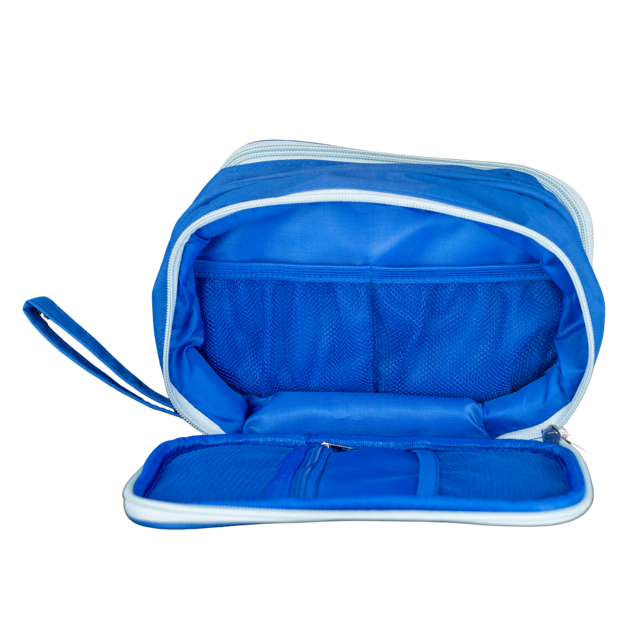 Vollbach Pflegetasche blau, groß