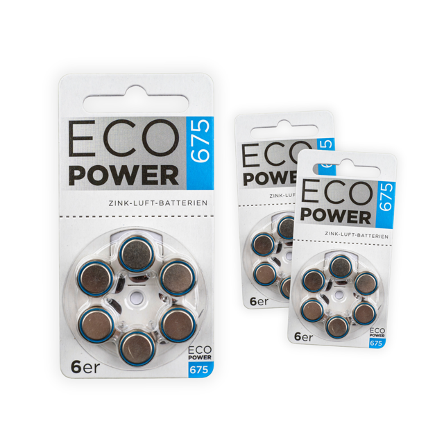 Eco Power Batterien Größe 675