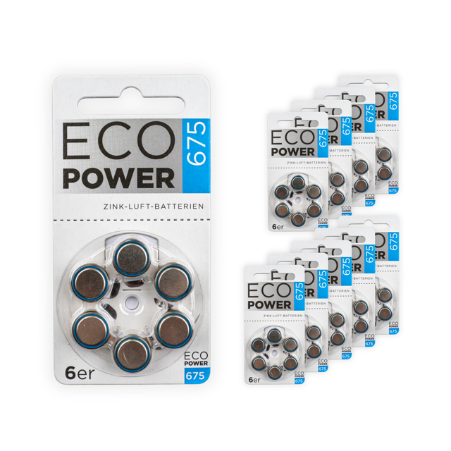 Eco Power Batterien Größe 675