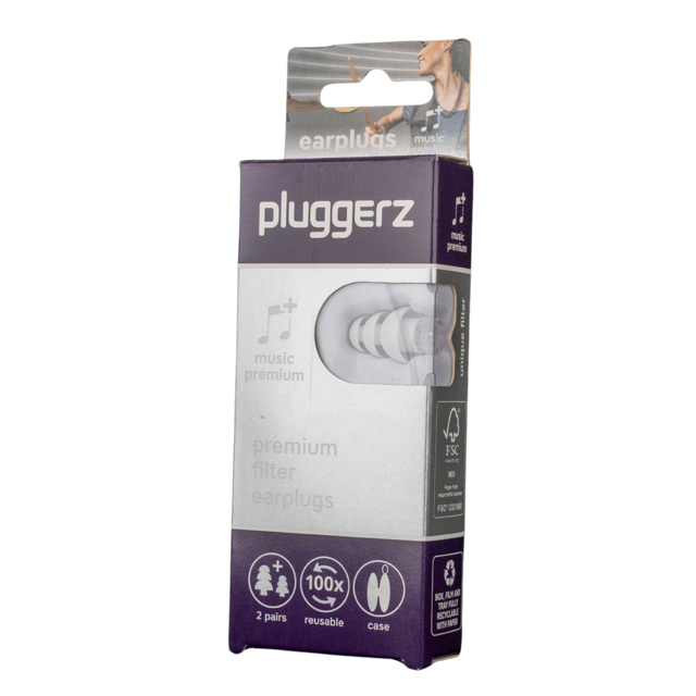 Pluggerz Gehörschutz Uni-Fit "Music premium"