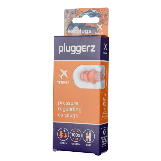 Pluggerz Gehörschutz Uni-Fit "Travel"